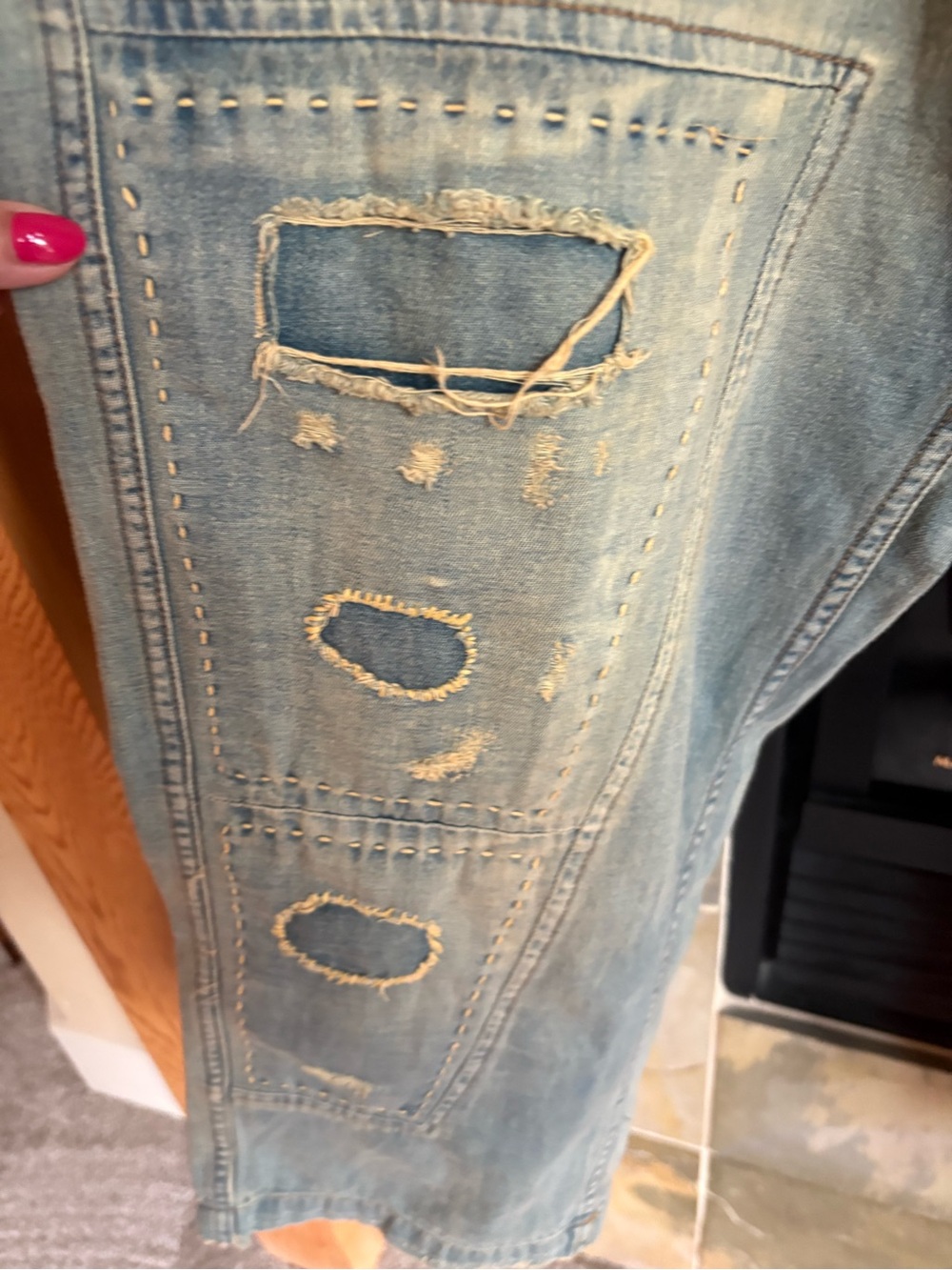 Magnolia Pearl Geordie pants- reserved for T - Picture 2 of 15